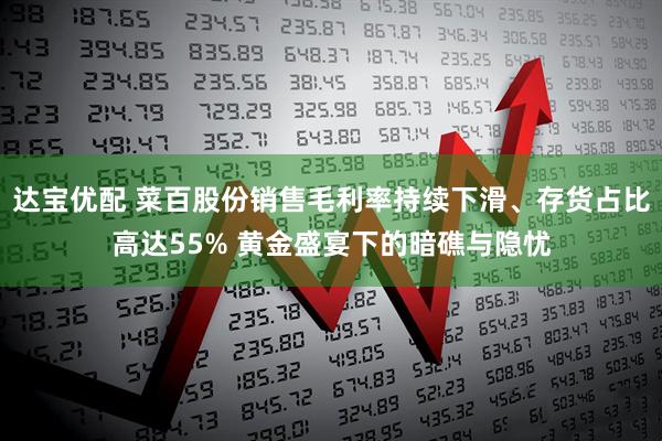 达宝优配 菜百股份销售毛利率持续下滑、存货占比高达55% 黄金盛宴下的暗礁与隐忧