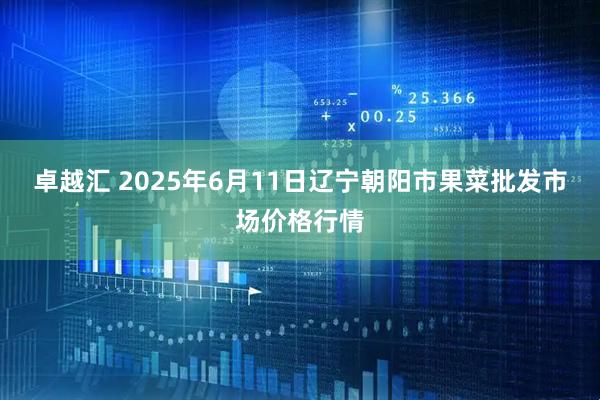 卓越汇 2025年6月11日辽宁朝阳市果菜批发市场价格行情