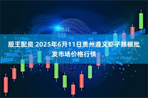 股王配资 2025年6月11日贵州遵义虾子辣椒批发市场价格行情