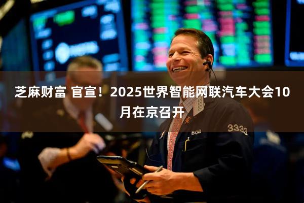 芝麻财富 官宣！2025世界智能网联汽车大会10月在京召开